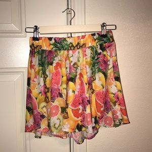 Tutti fruity Carlos swing shorts